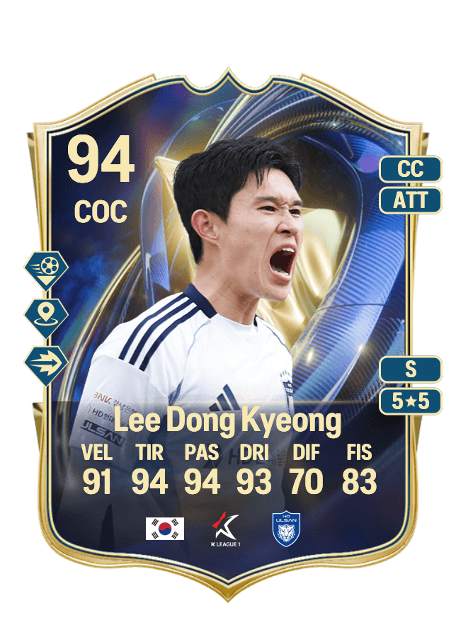 Lee Dong Kyeong card