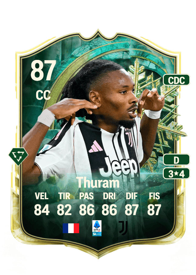 Khéphren Thuram card