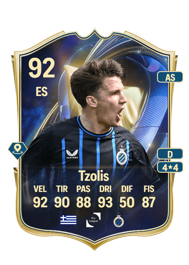 Christos Tzolis card