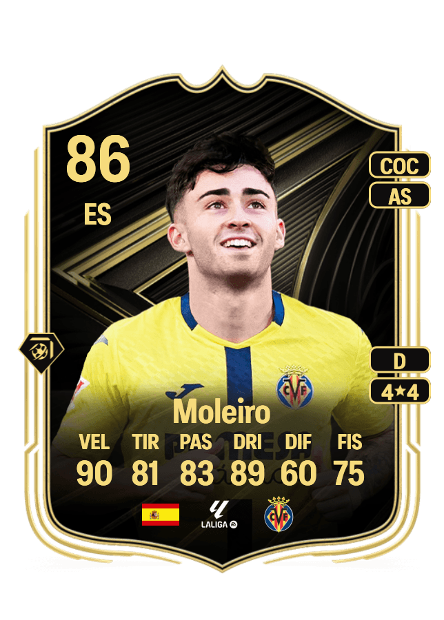 Moleiro card