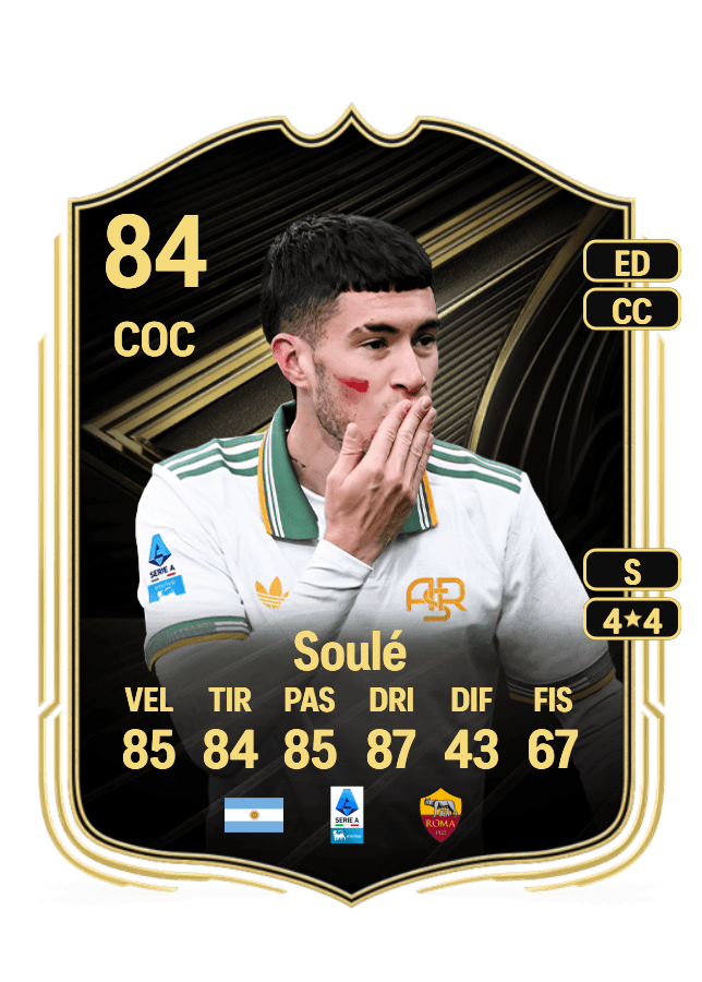 Matías Soulé card