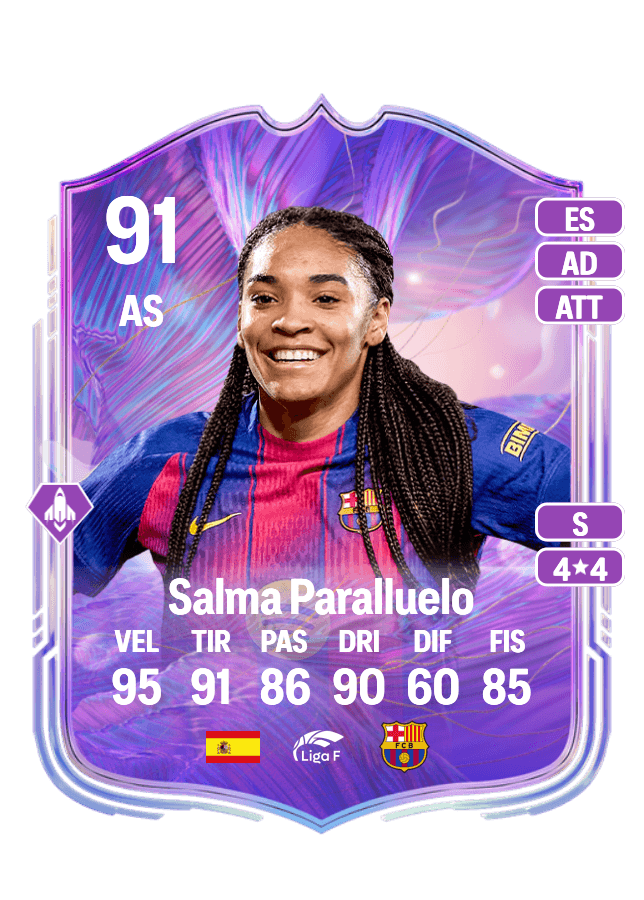 Salma Paralluelo card