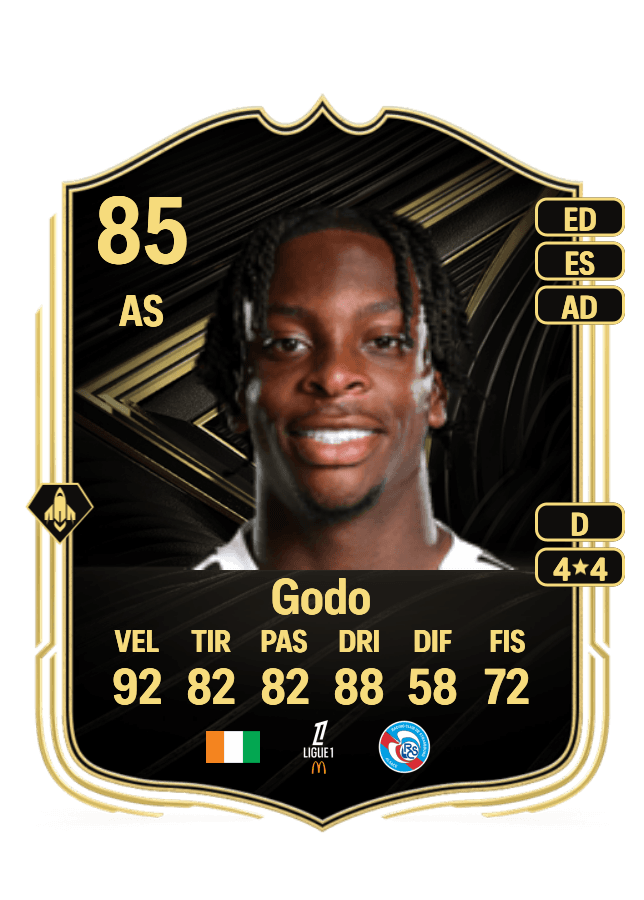 Martial Godo card