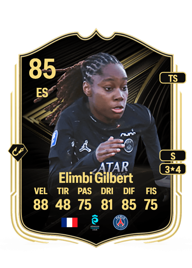 Tara Elimbi Gilbert card