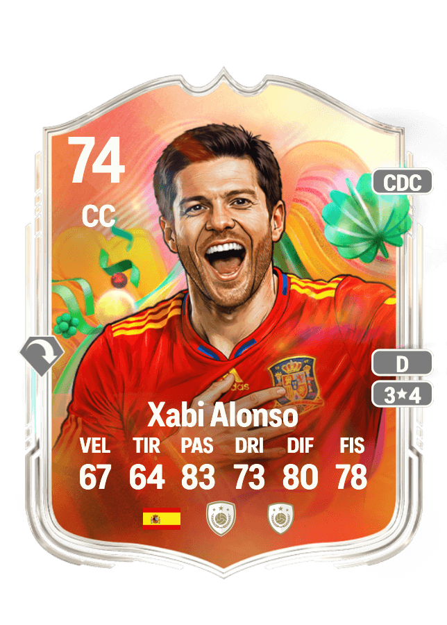 Xabi Alonso card