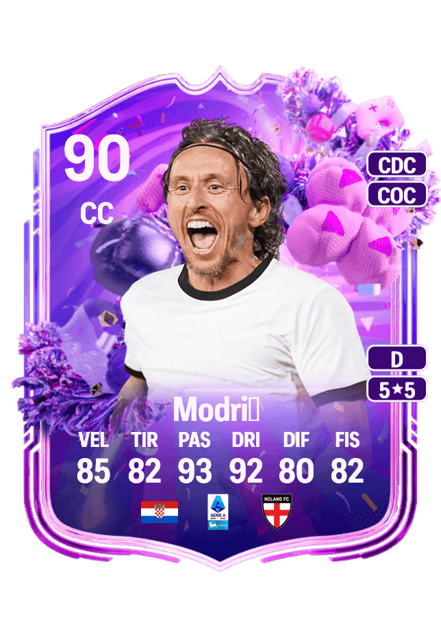Luka Modrić card