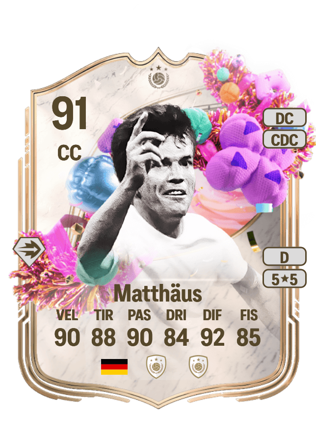 Lothar Matthäus card