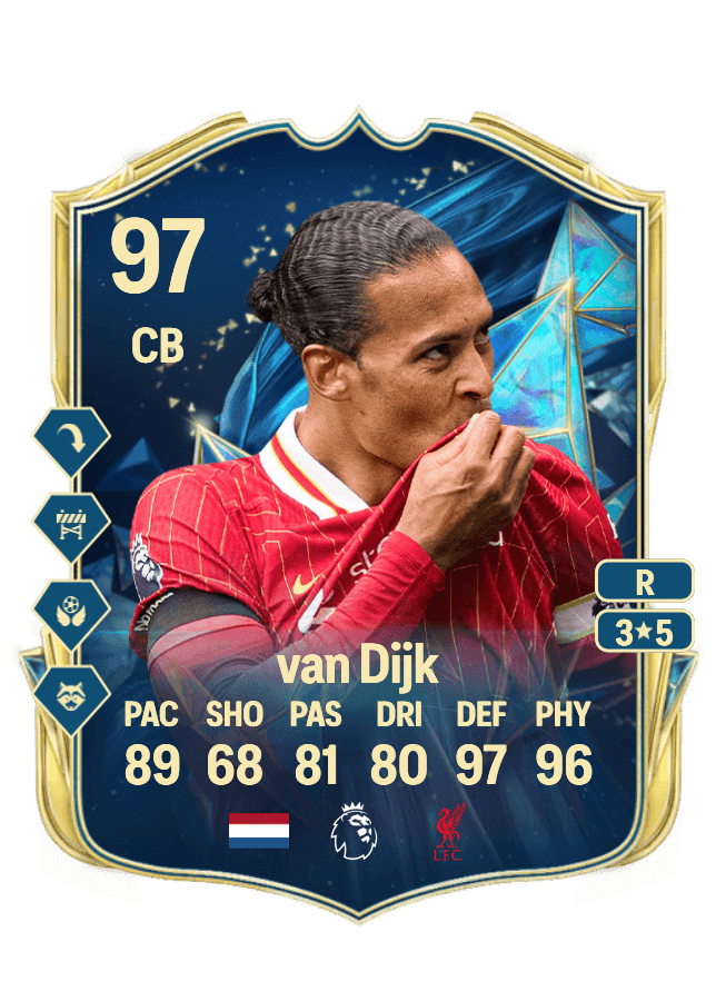 Virgil van Dijk card