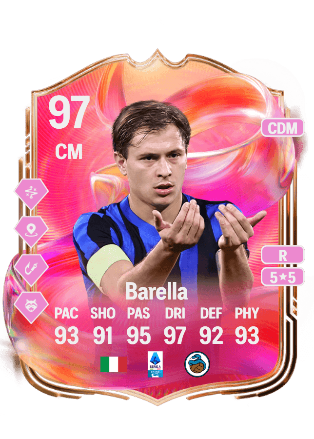 Nicolò Barella card