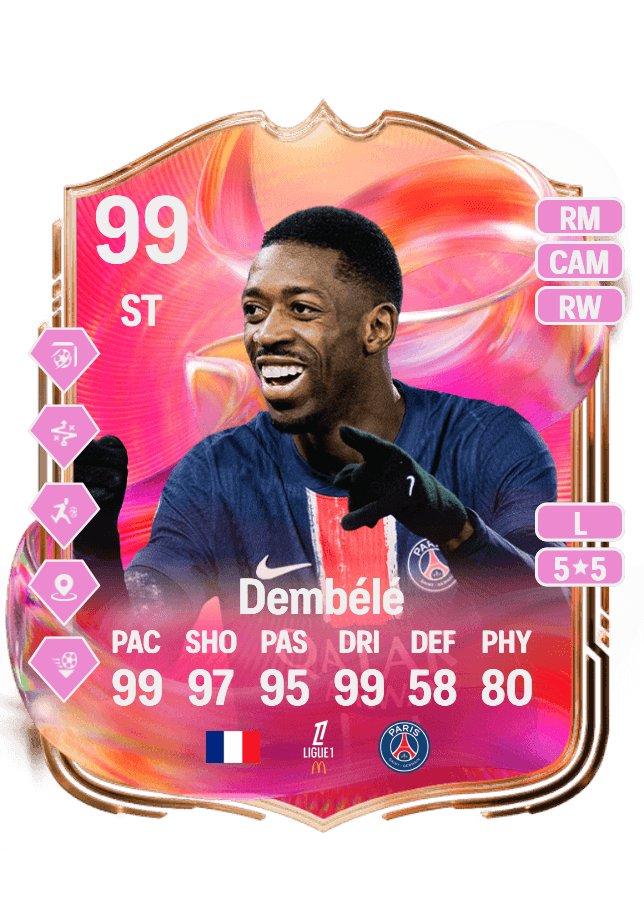 Ousmane Dembélé card