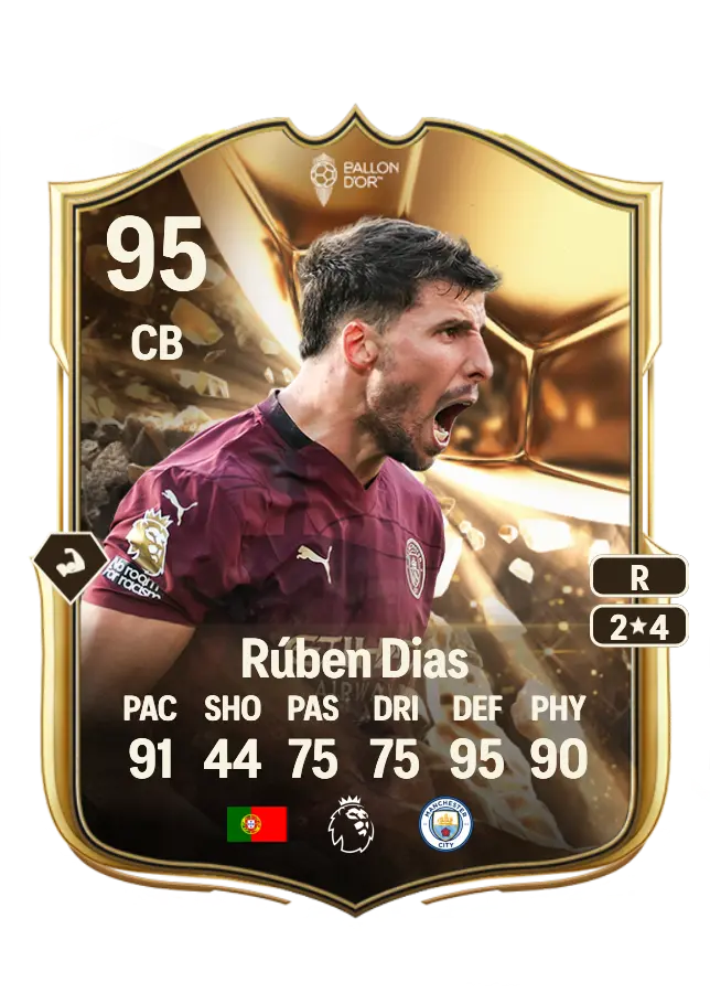 Rúben Dias card