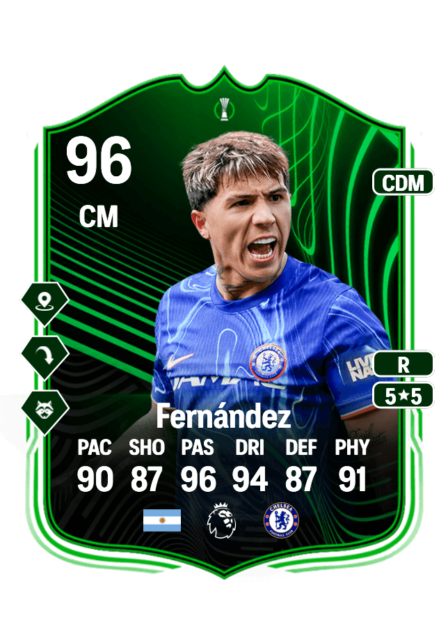 Enzo Fernández card