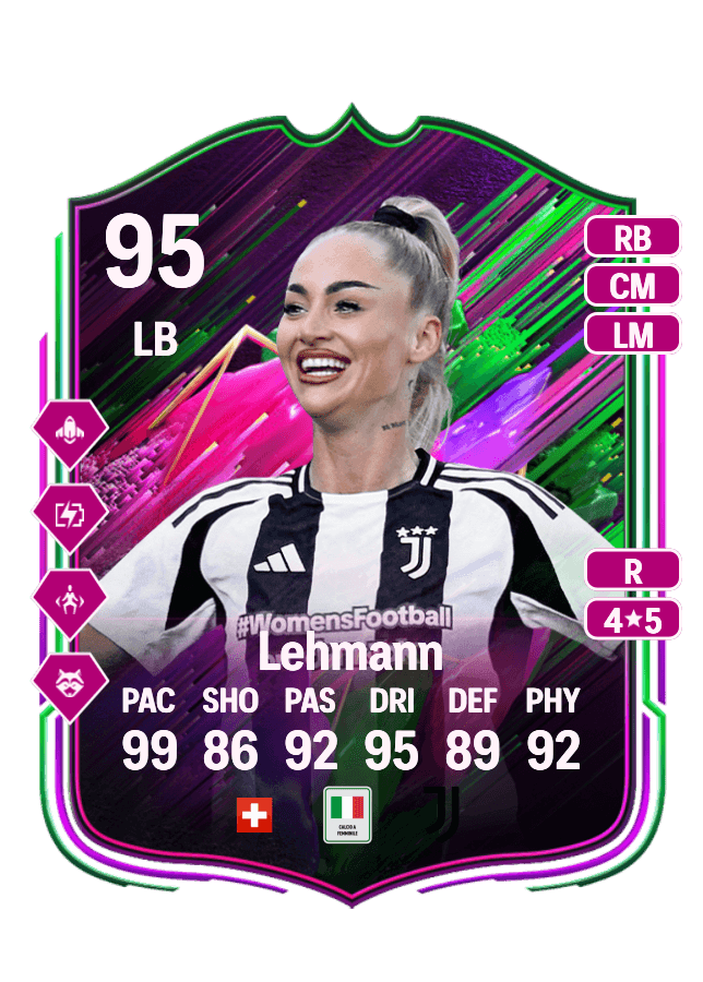 Alisha Lehmann card