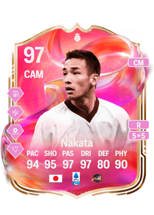 Hidetoshi Nakata card