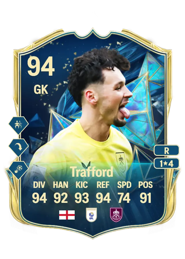 James Trafford card