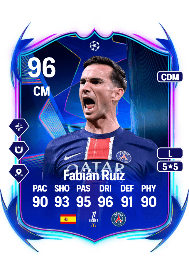 Fabián Ruiz card