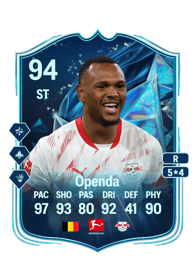 Loïs Openda card