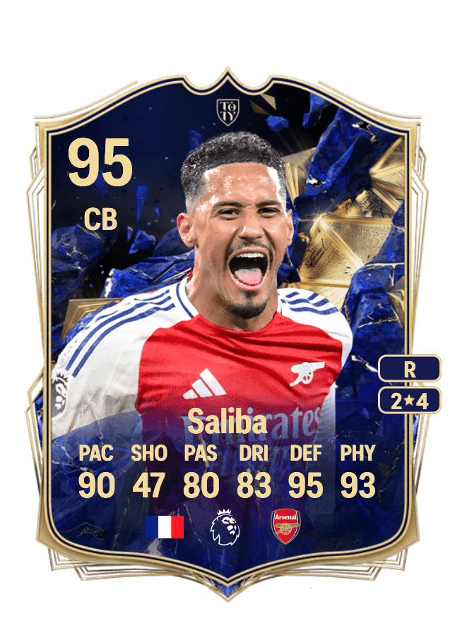 William Saliba card