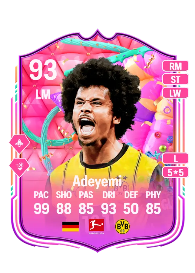 Karim Adeyemi card