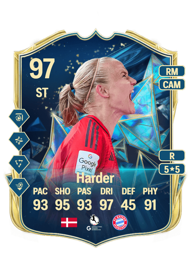 Pernille Harder card