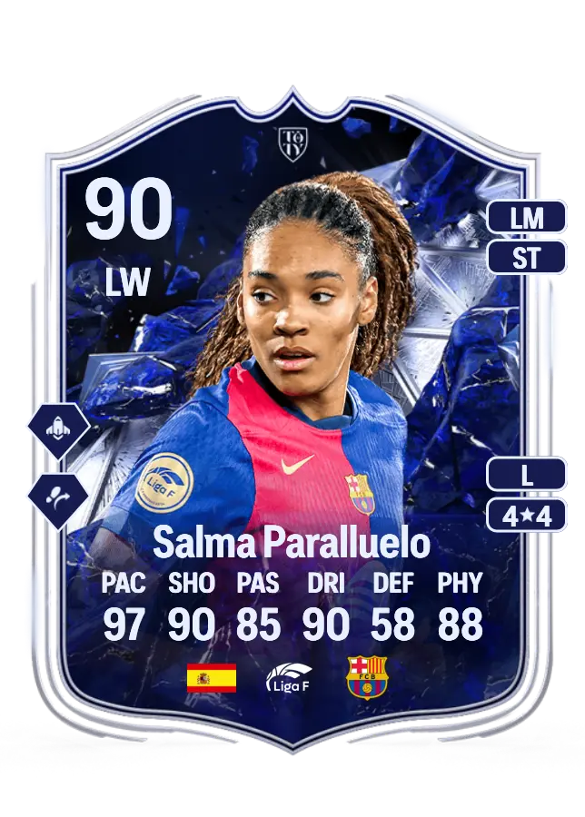 Salma Paralluelo card