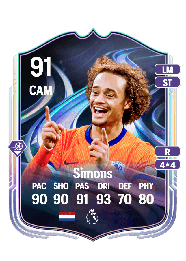Xavi Simons card