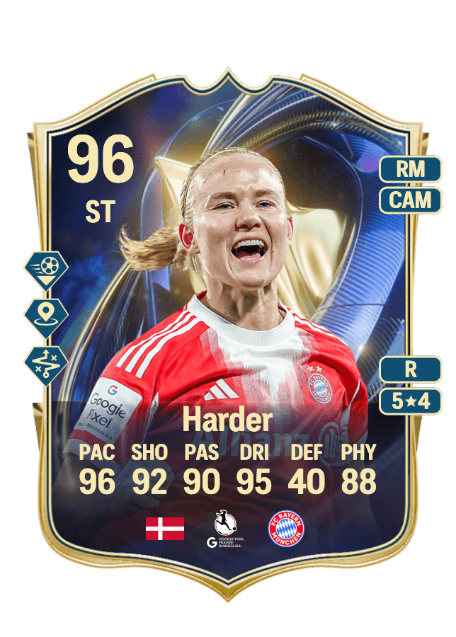 Pernille Harder card