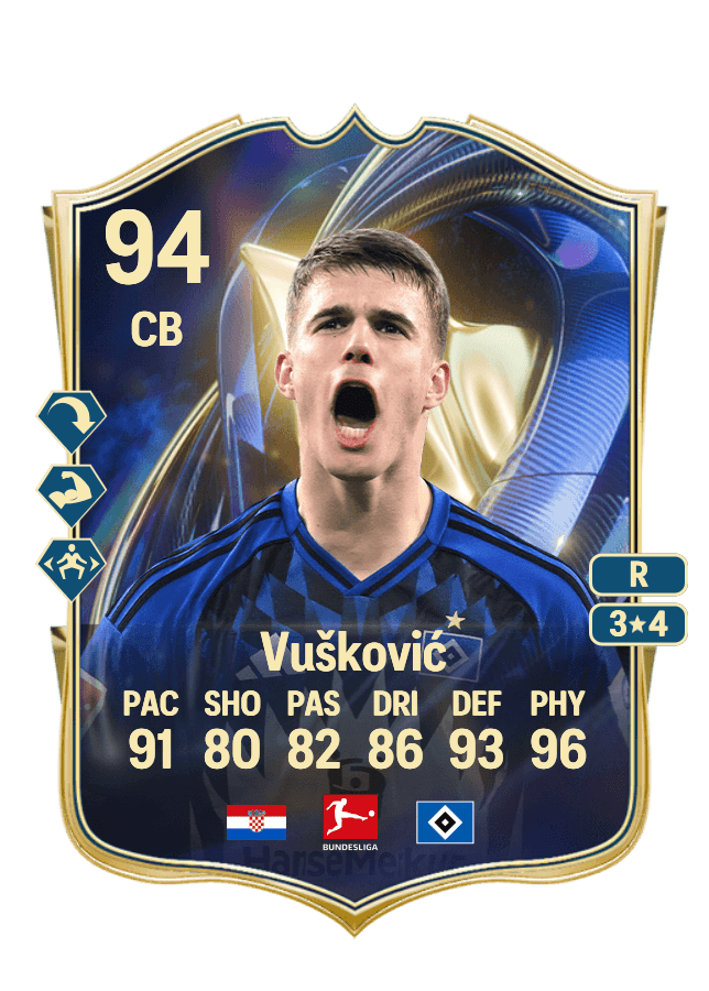 Luka Vušković card