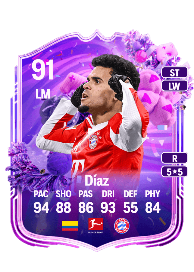 Luis Díaz card