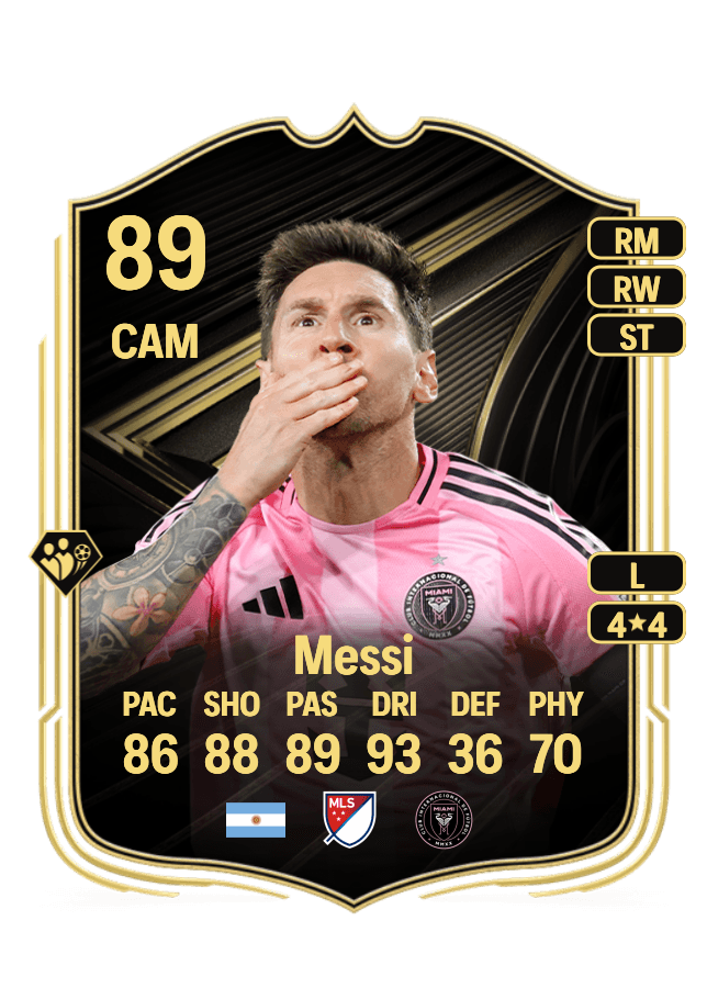 Lionel Messi card
