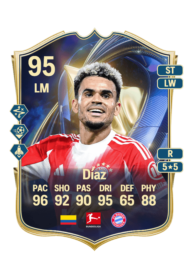 Luis Díaz card