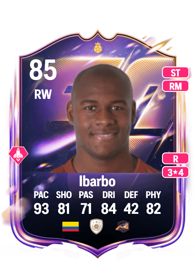 Víctor Ibarbo card
