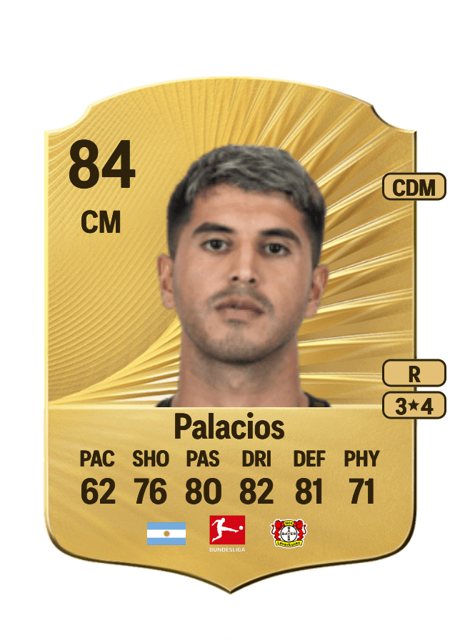 Exequiel Palacios card