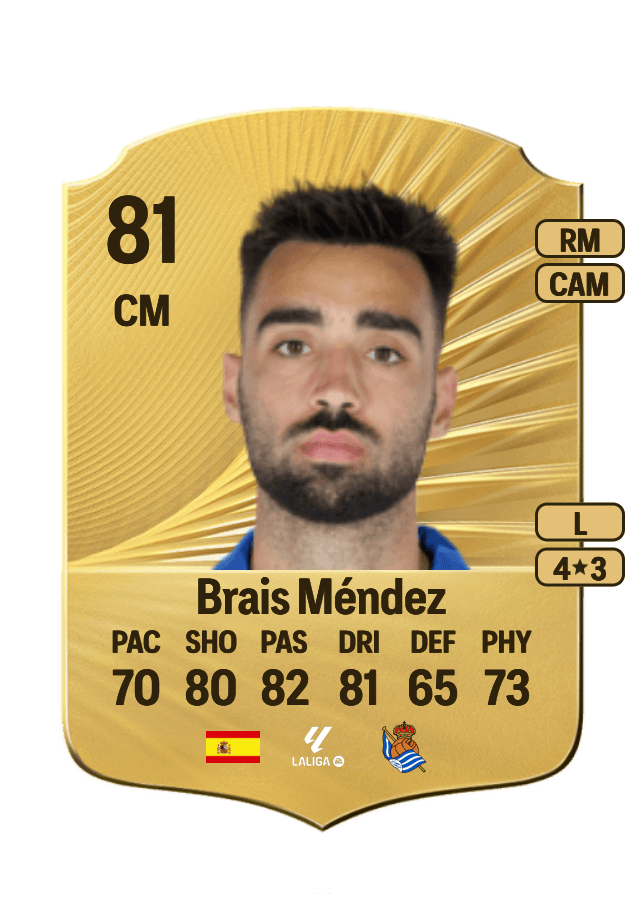 Brais Méndez card