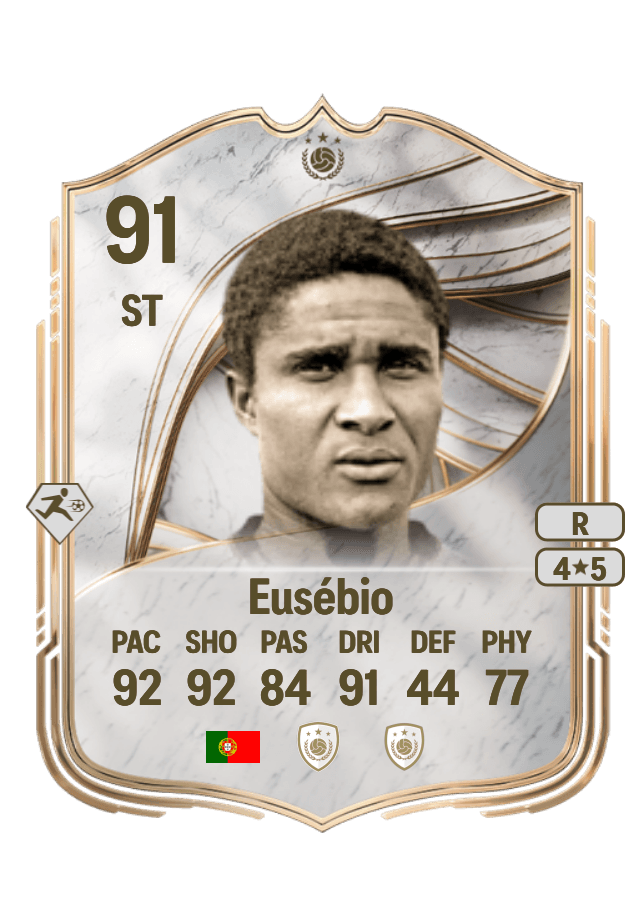 Eusébio card