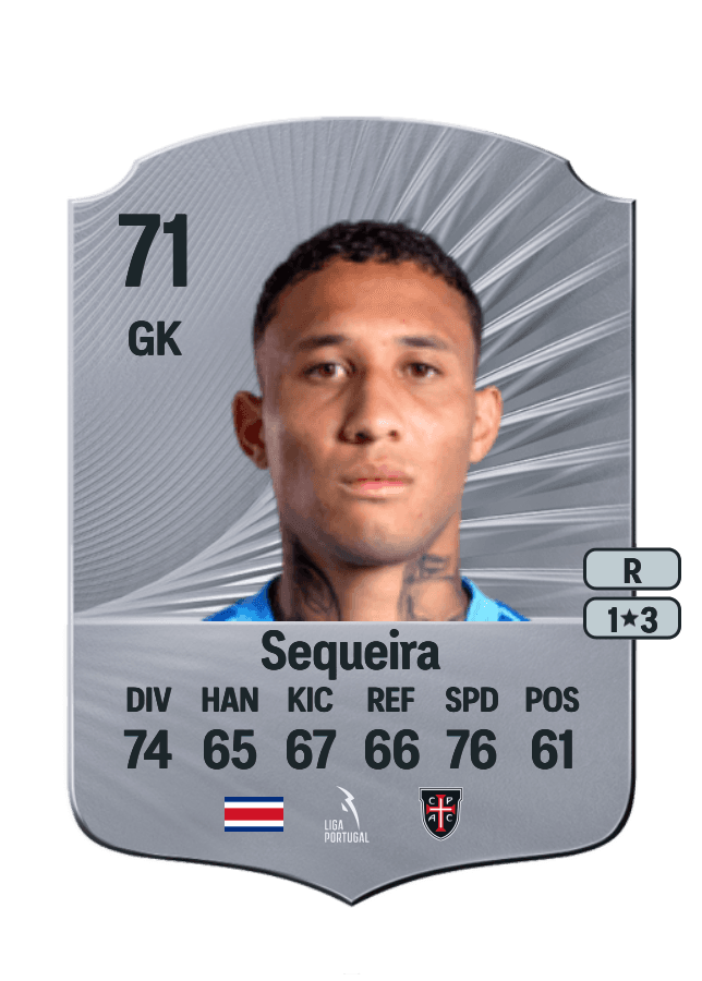 Patrick Gilmar Sequeira card