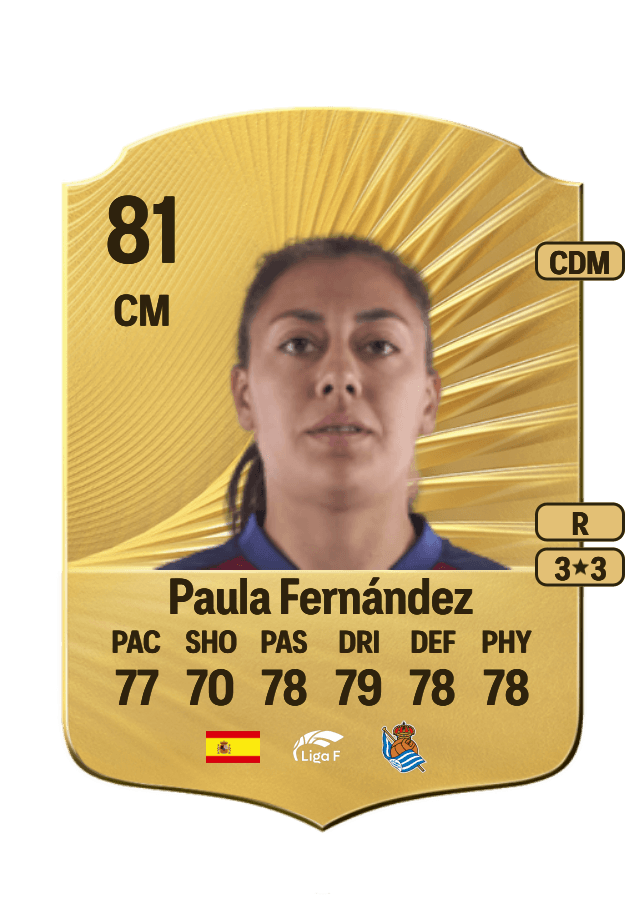 Paula Fernández card