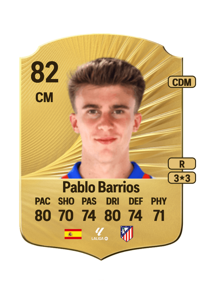 Pablo Barrios card