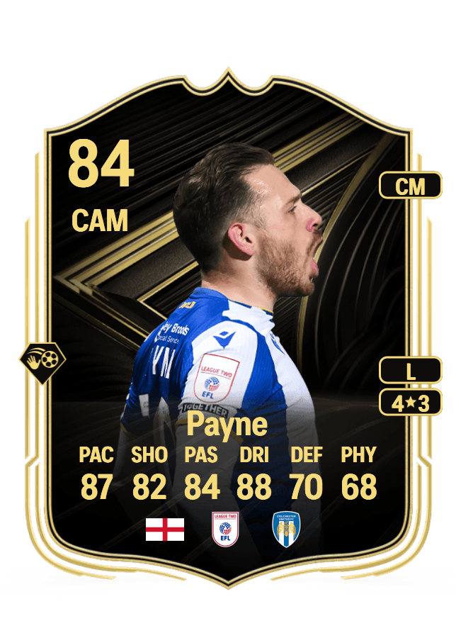 Jack Payne card