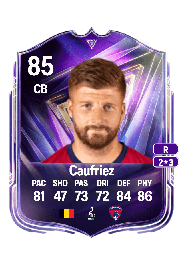 Maximiliano Caufriez card