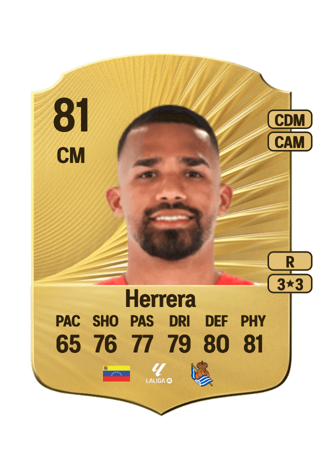 Yangel Herrera card