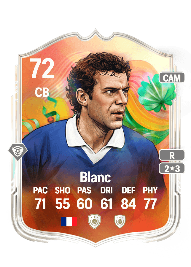 Laurent Blanc card