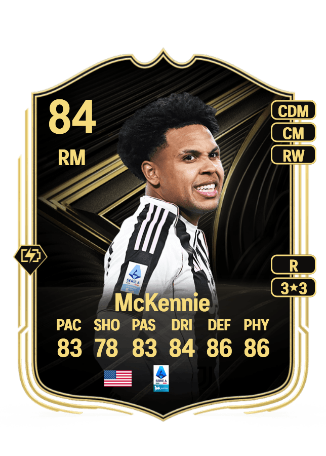 Weston McKennie card
