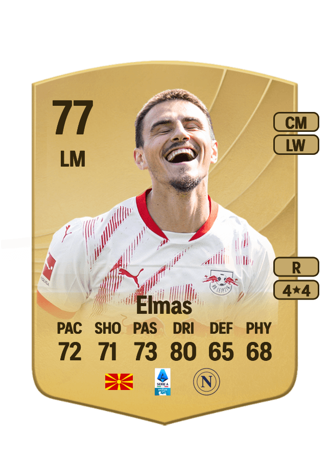 Eljif Elmas card