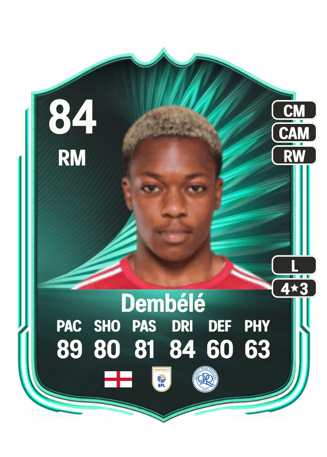 Karamoko Dembélé card