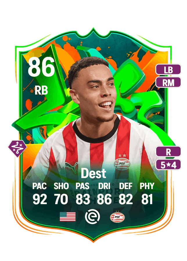 Sergiño Dest card