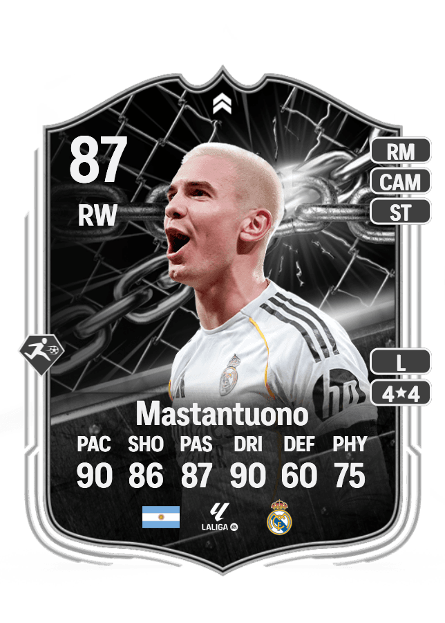 Franco Mastantuono card