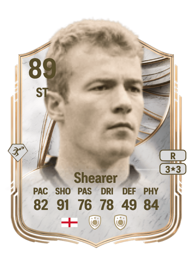 Alan Shearer card