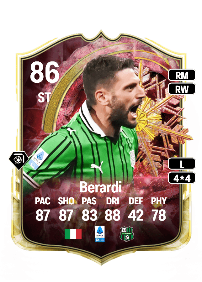 Domenico Berardi card
