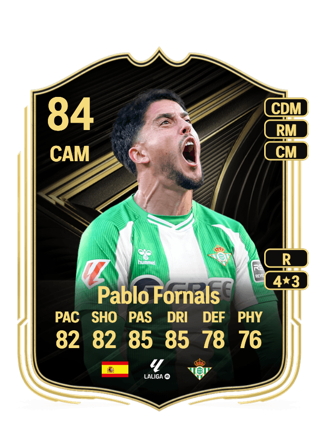 Pablo Fornals card